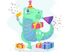 Dino Party Jigsaw